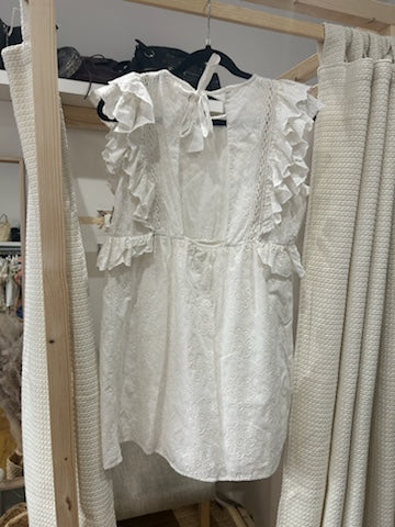 Robe Sézane blanche T.XS