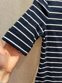 Top bleu marine à rayures Ralph Lauren T.M 29/09