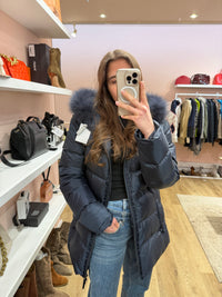 Gérard Darel - Doudoune bleue - T.42