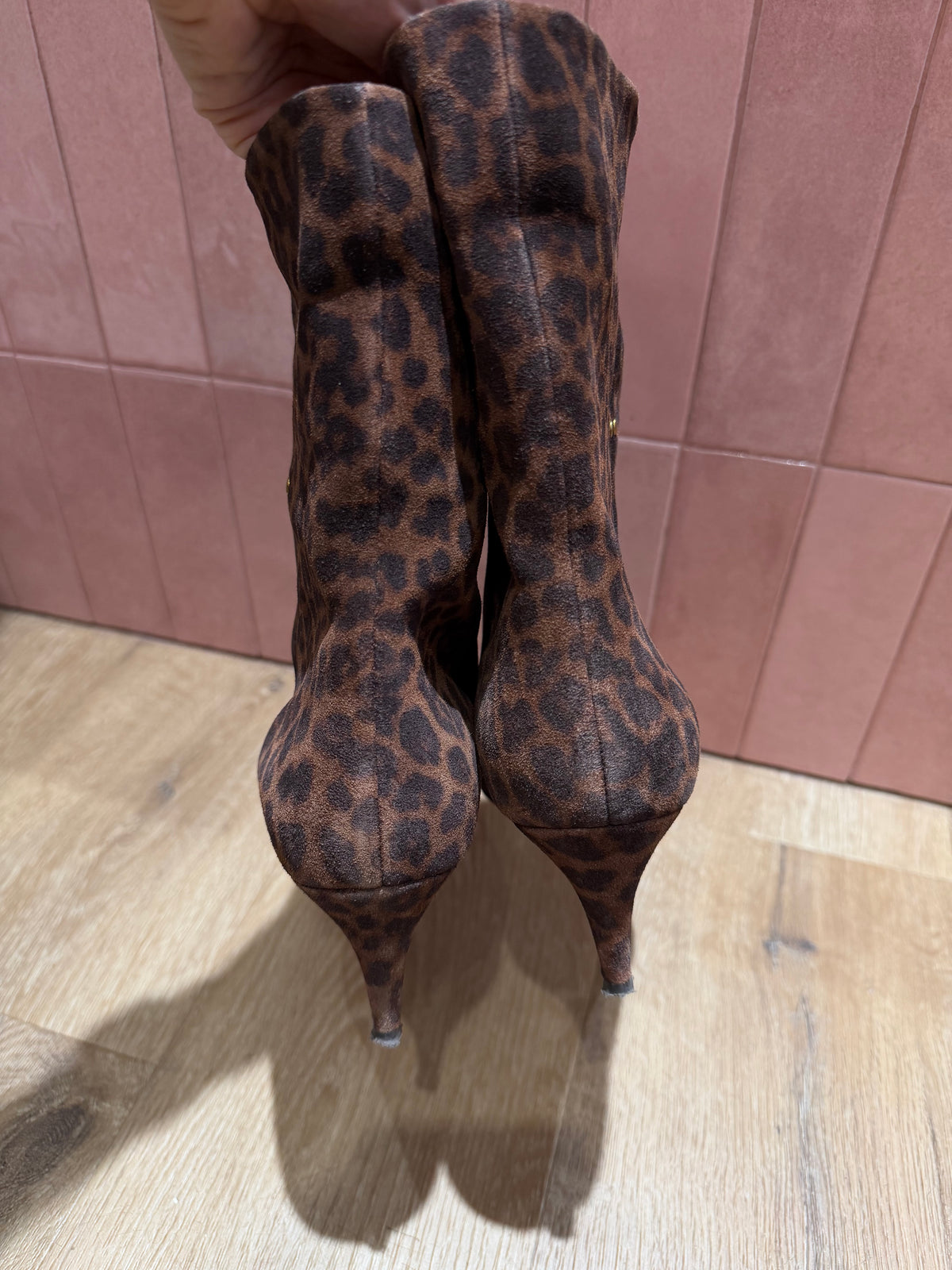 Bottines en cuir léopard Jérôme Dreyfuss T.39 15/09