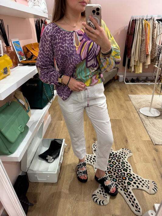 Pantalon maison 123 lin T.M