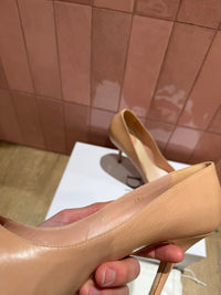 Escarpins Dior rose T.38.5