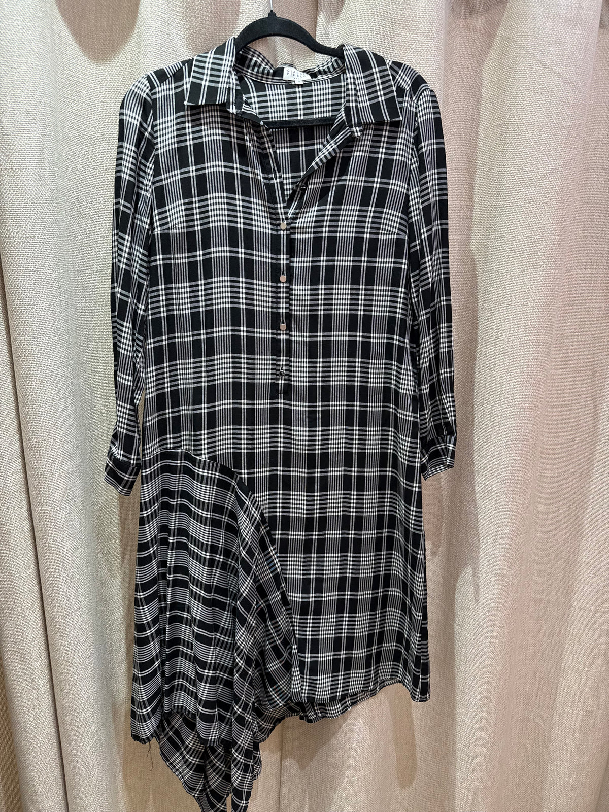 Robe Claudie Pierlot – Noir à carreaux – T.38