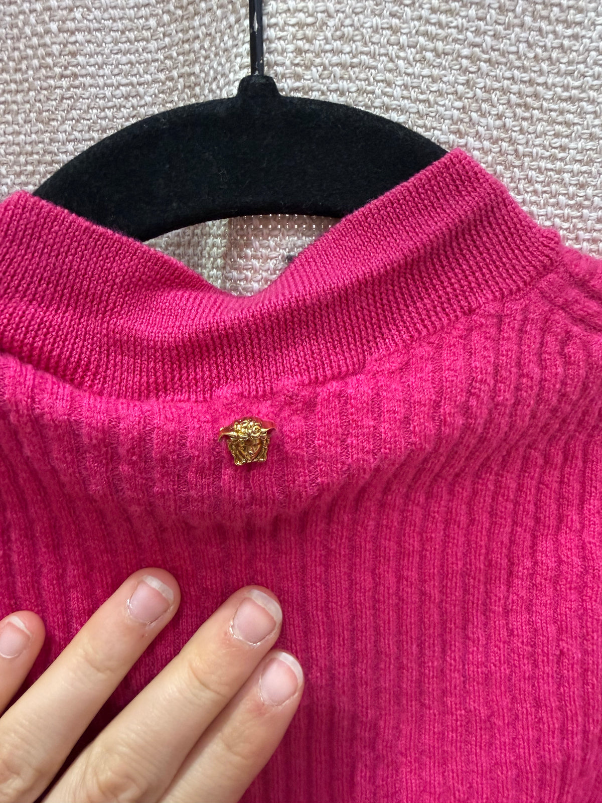 Top taille XS rose Versace  08/06