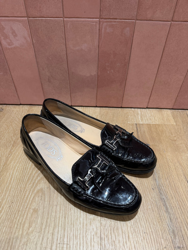 Mocassins noirs brillants Tod’s - T.35 1/2 15/09