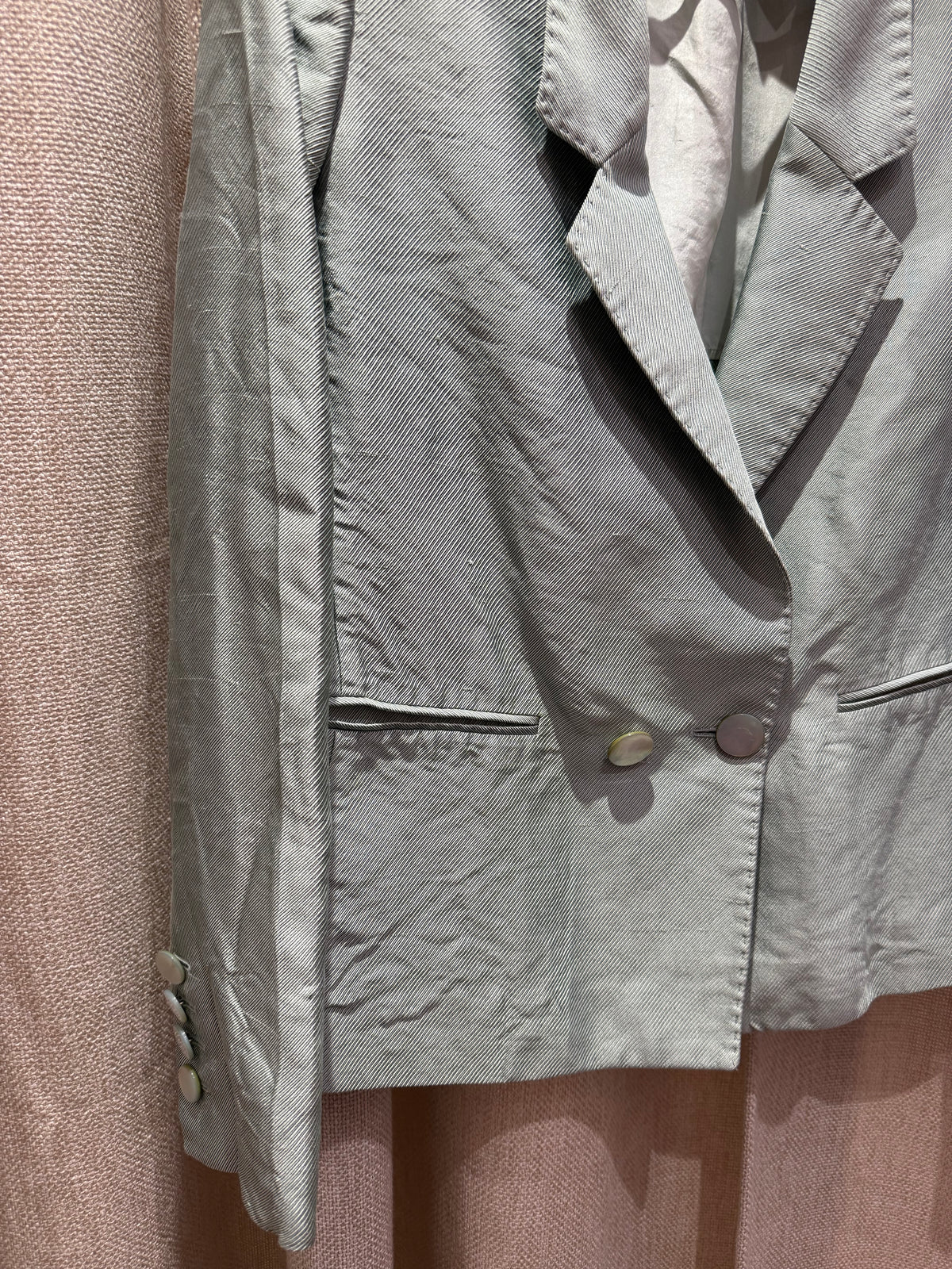 Veste en soie verte Stella McCartney T.M 07/06