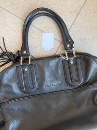 Sac noir Longchamp en cuir 16/08
