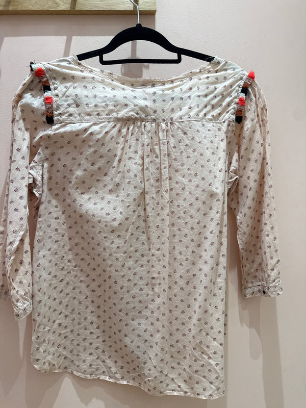 Chemise Maison Scotch Rose ML et noir T.M