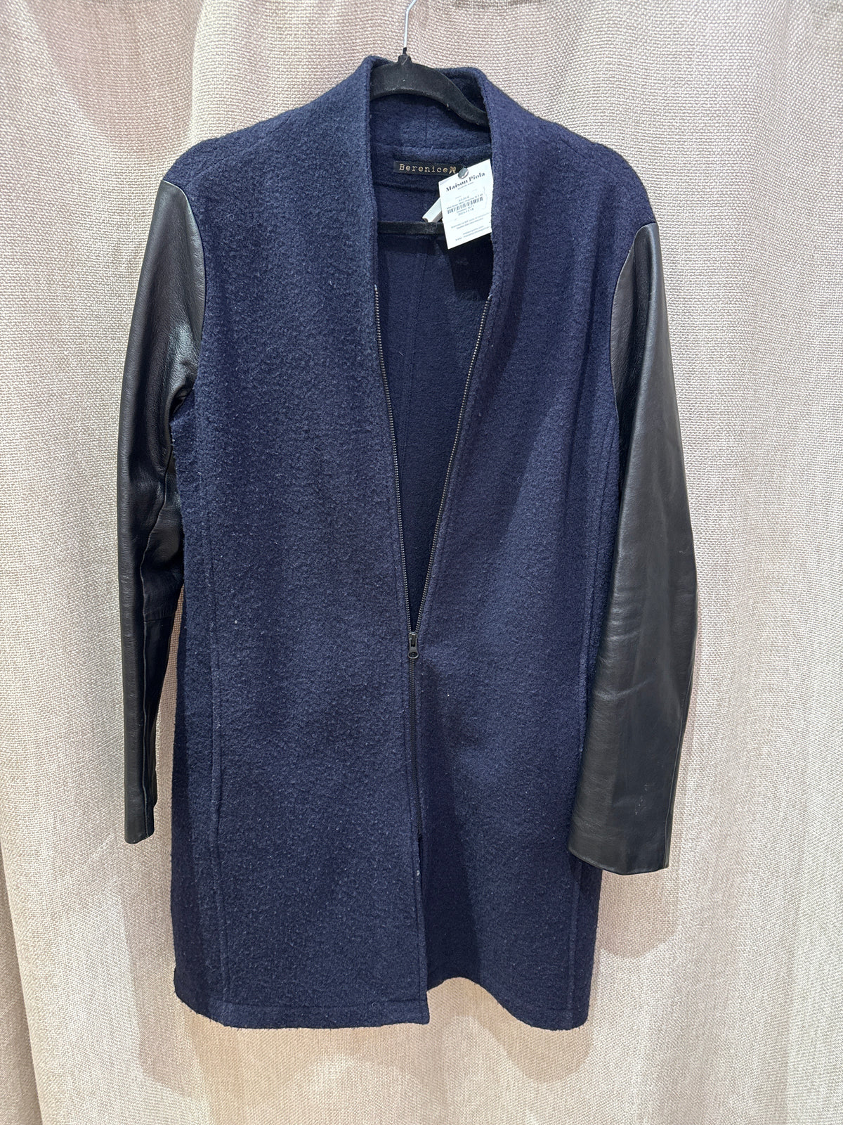 Manteau bleu marine Bérénice T.M