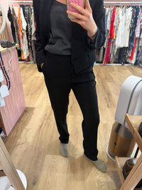 Pantalon noir chic à clous Claudie Pierlot T.40 07/06