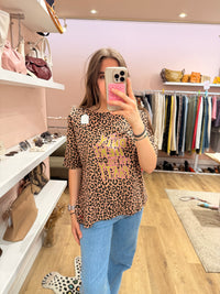 T-shirt One Tee marron T.M 01/07