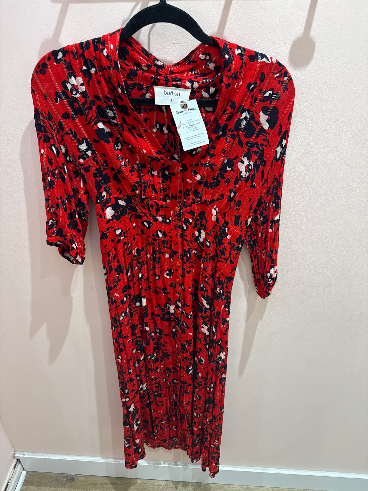 Robe longue Ba&sh Rouge T.S
