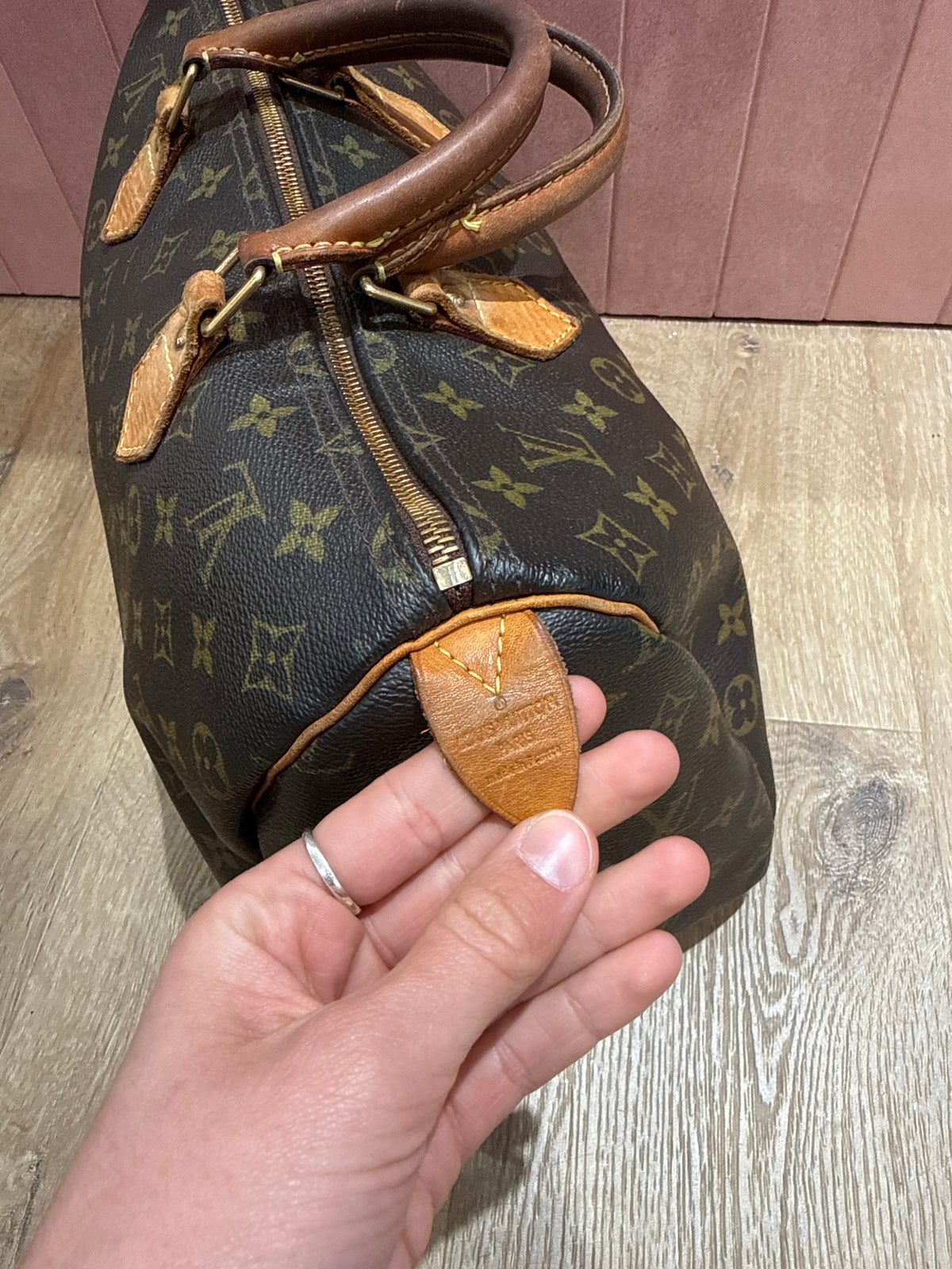 Sac speedy 35 monogramme