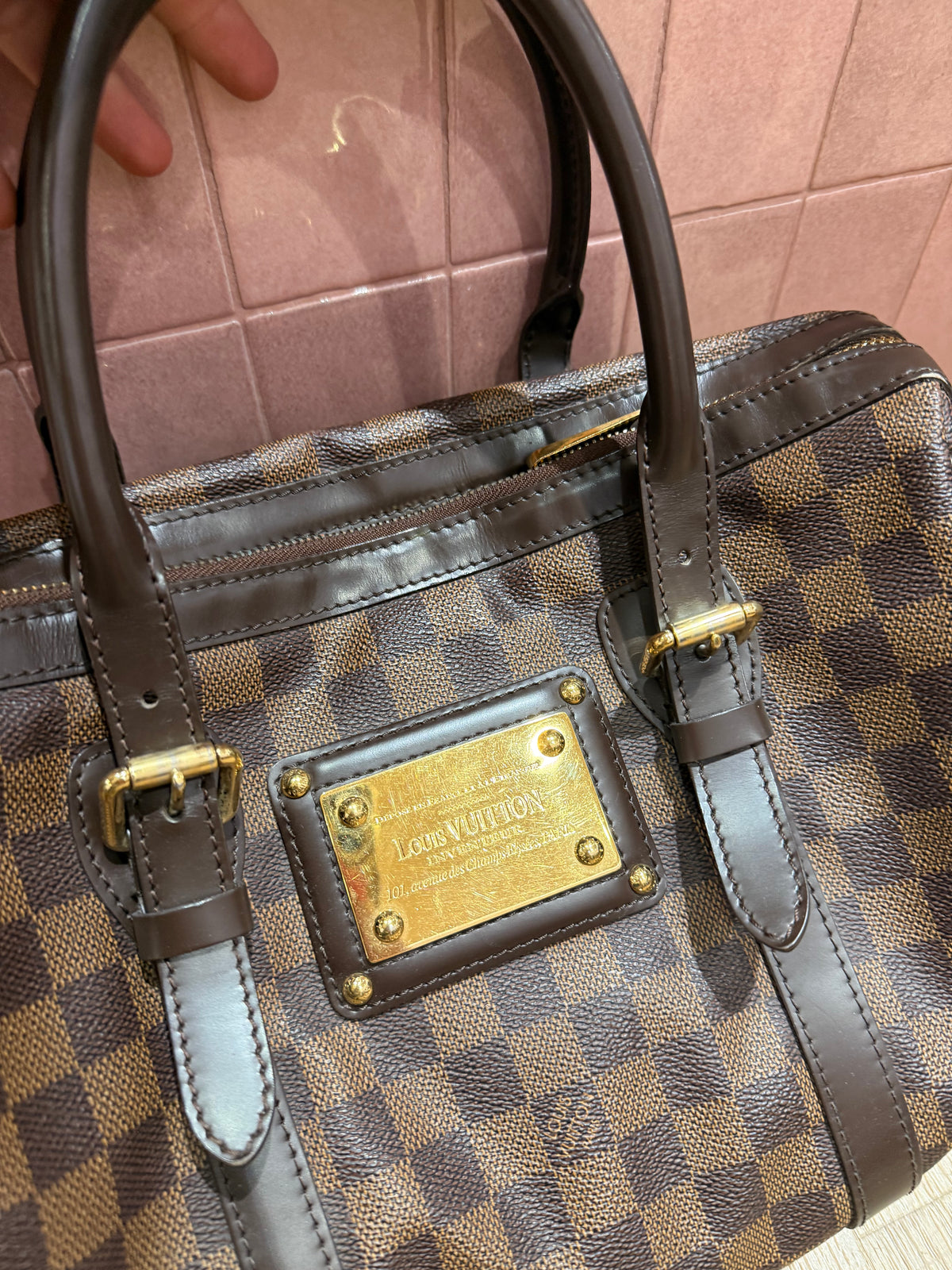 Sac louis Vuitton damier ébène