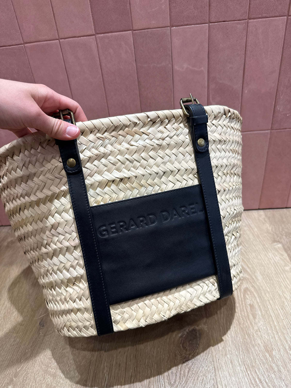 Gérard Darel Sac panier Naturel