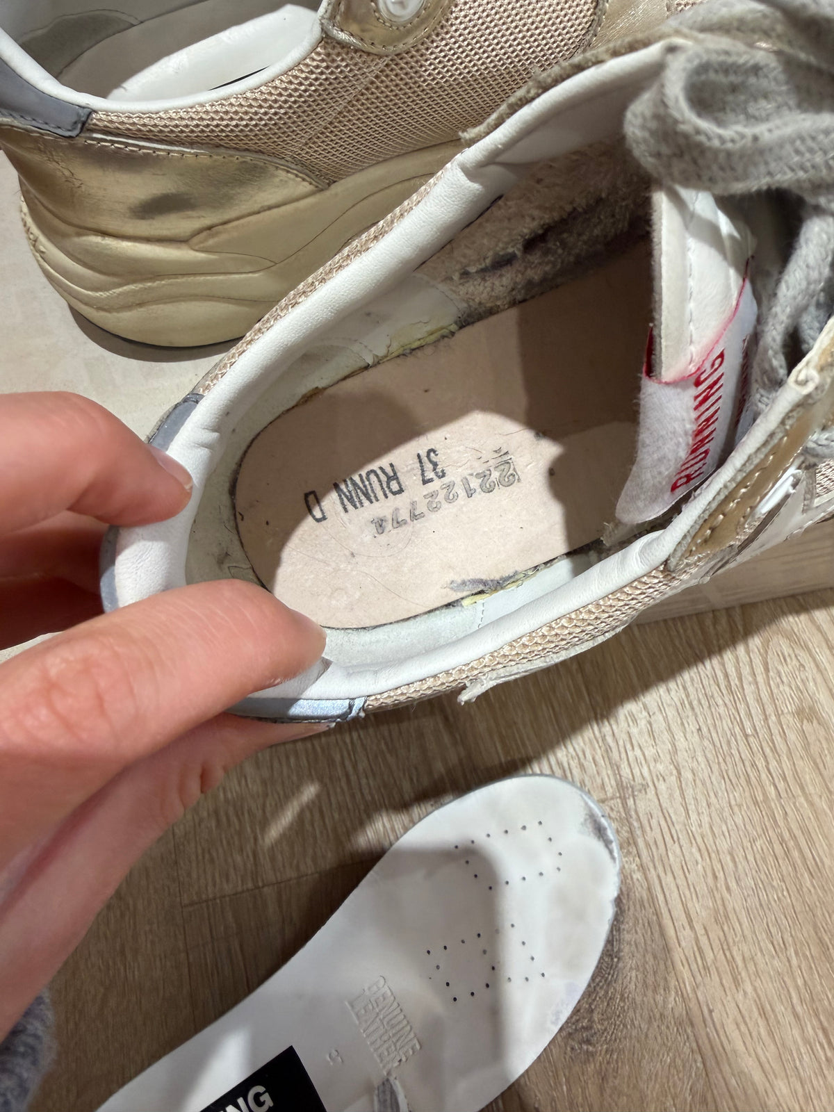 Baskets Golden Goose T.37 11/10
