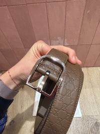 Ceinture marron Gucci 85/34