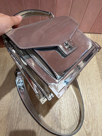 Sac argenté cuir the Kooples 19/07