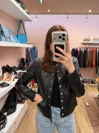 Veste en cuir sur mesure - T.36 14/09