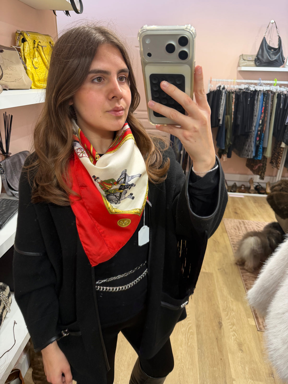 Foulard en soie Céline 17/10