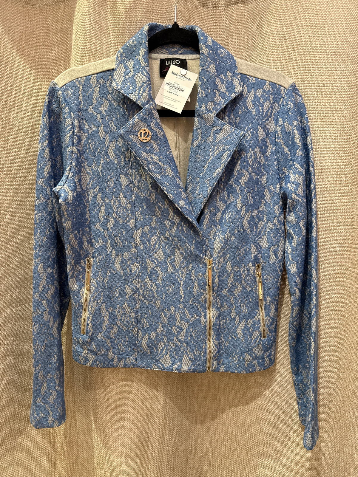 Veste bleu LIUJO T.M