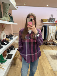 Chemise violette Burberry t.L 04/06