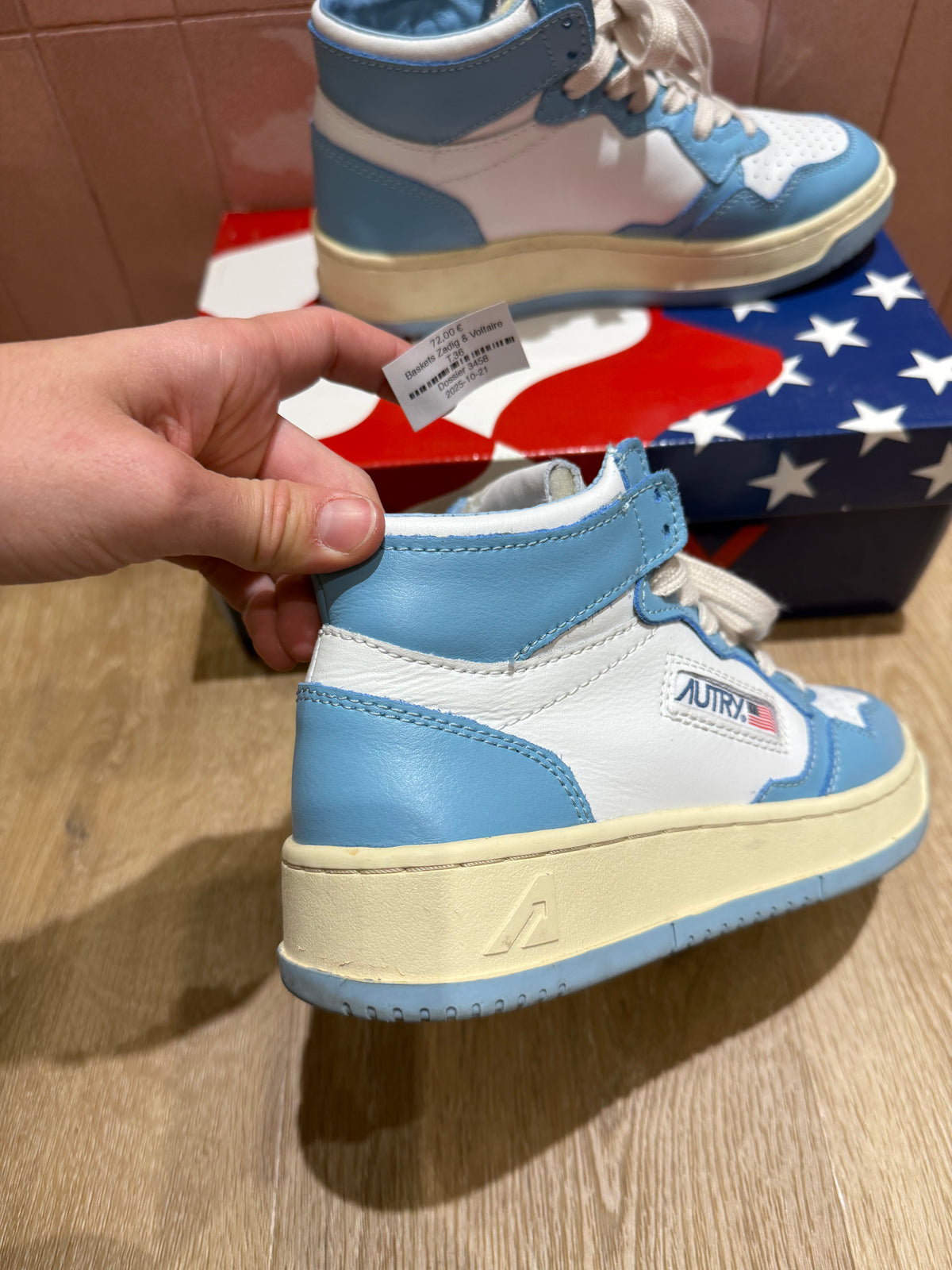 Baskets montantes Autry T.36