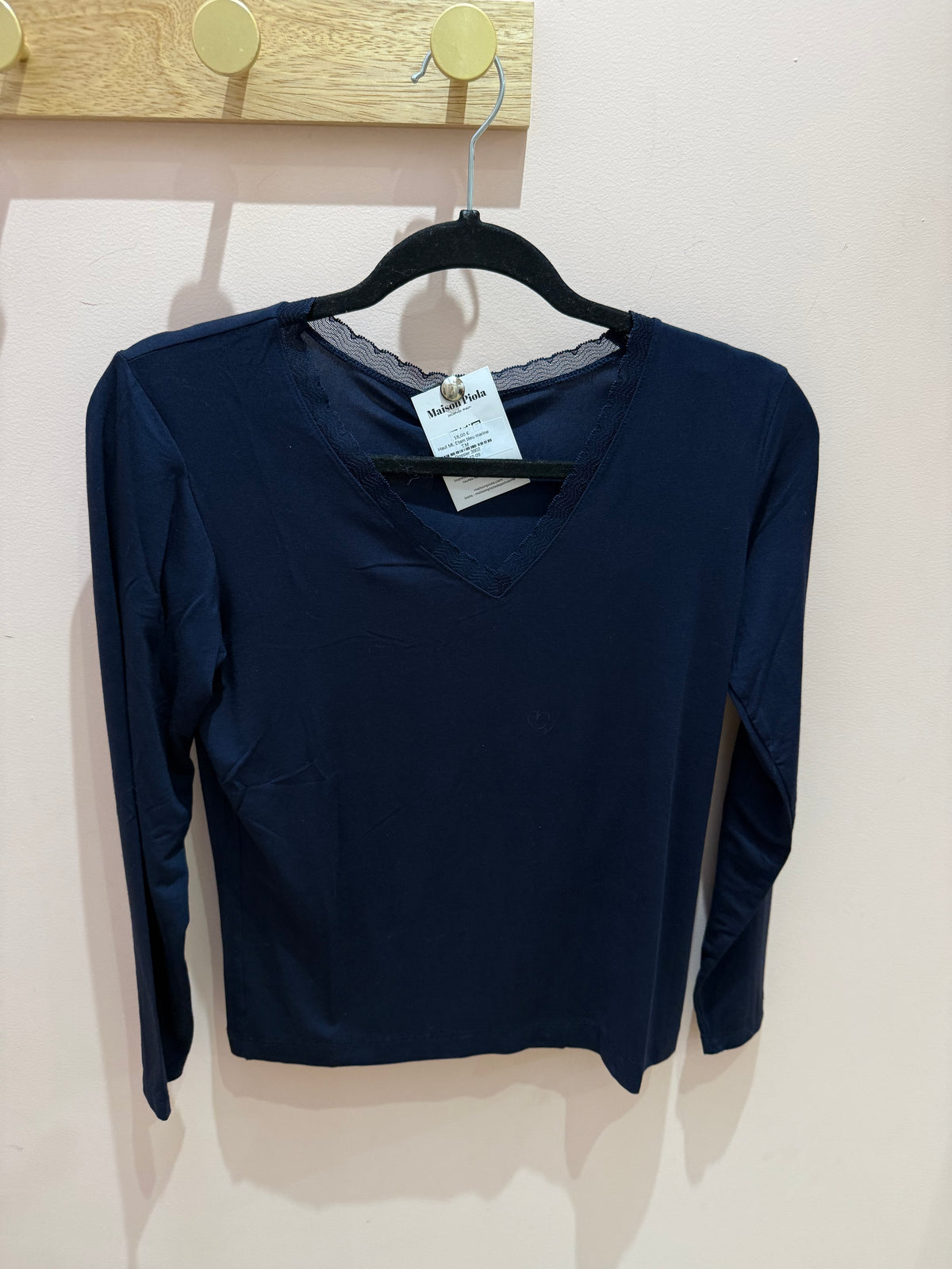 Haut ML Etam bleu marine T.M