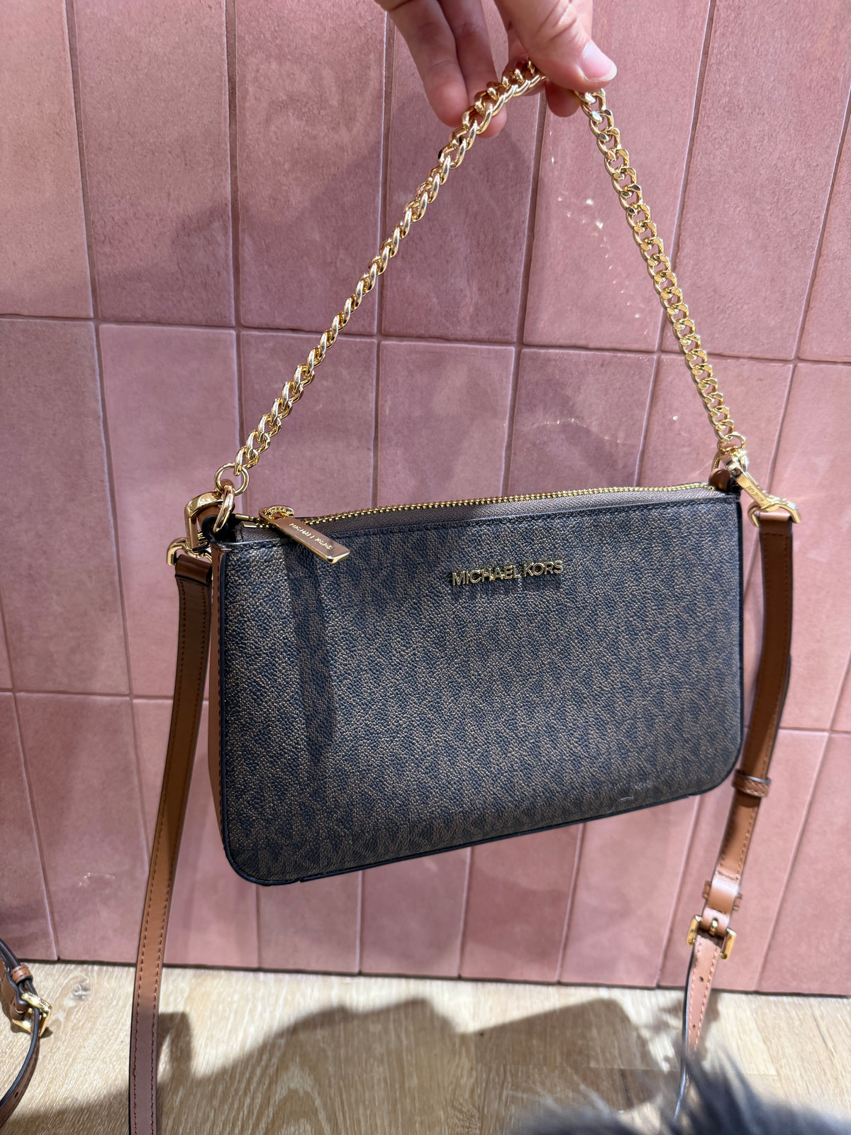 Sac Michael Kors marron bandoulière 05/06
