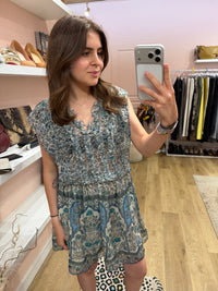 Robe verte Zadig & Voltaire débardeur T.L 28/07