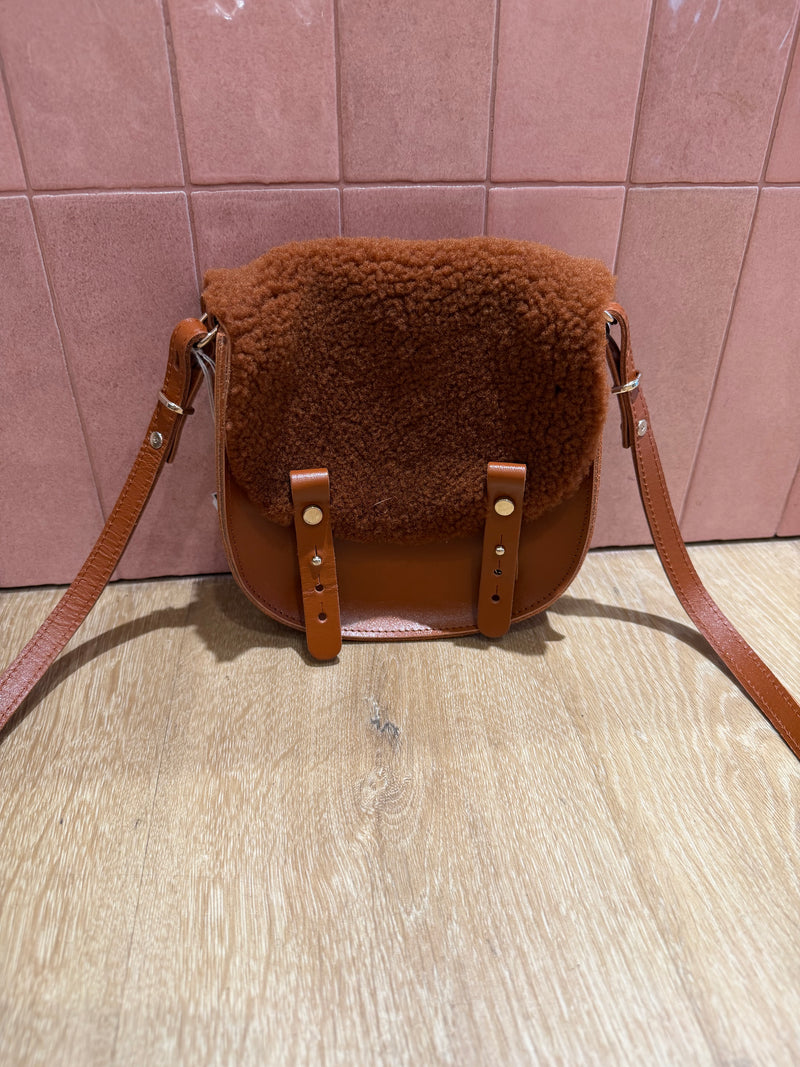 Sac camel effet moumoute Craie 28/08