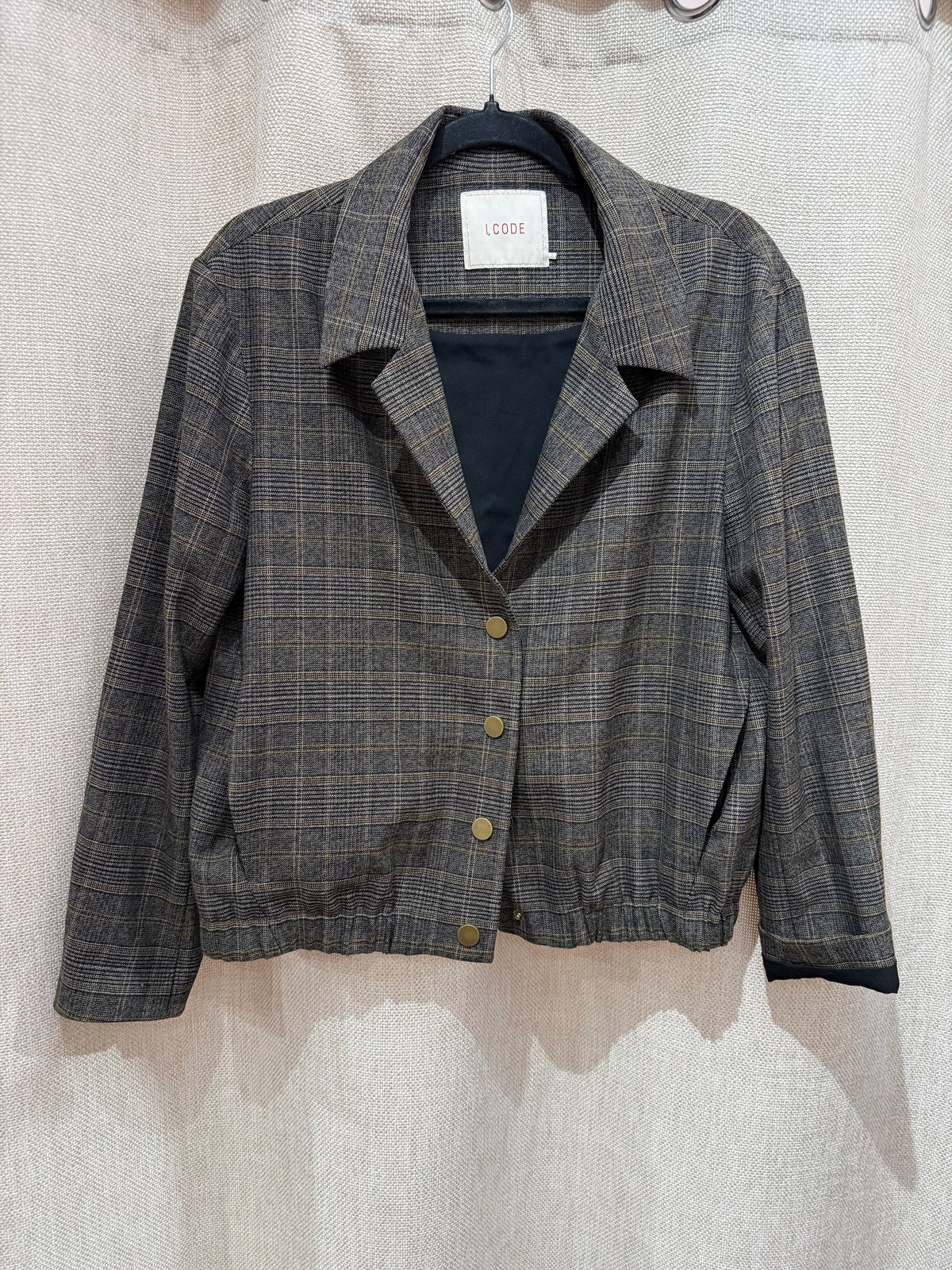 Veste I.code T.42 carreaux