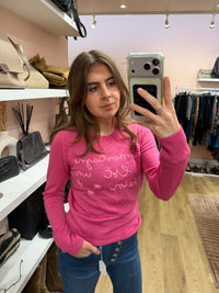Pull rose rossignol T.38 24/10