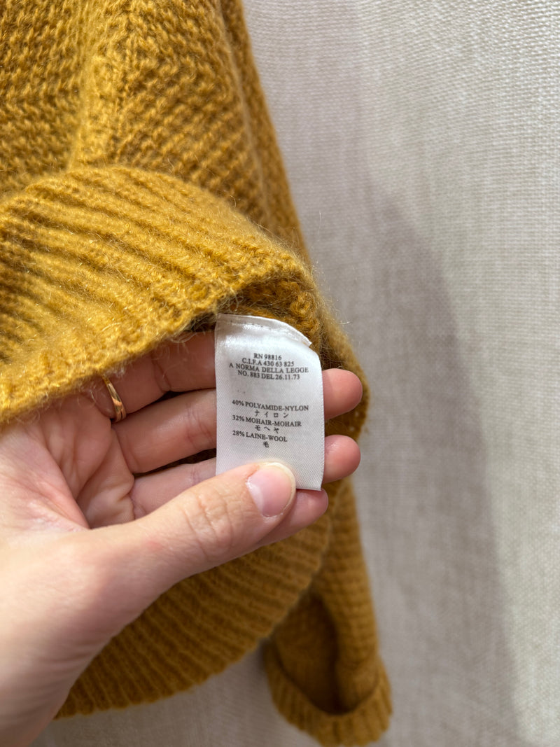 Pull jaune Cotelac — T.M