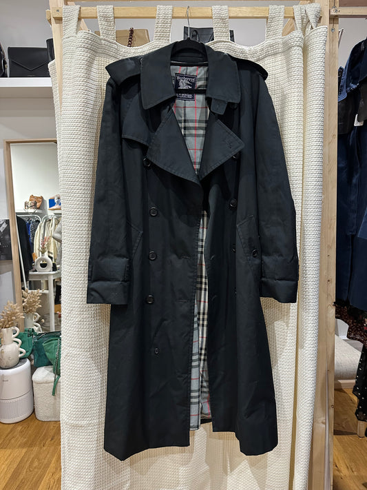 Trench noir Burberry T.XL