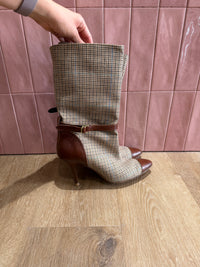 Bottines marron à talons Ralph Lauren T.39 01/09