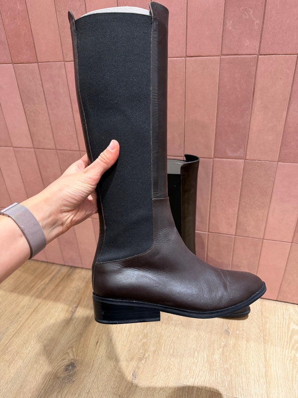 Bottes marron Clergerie T.36 1/2 23/10