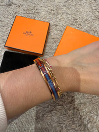 Bracelet hermes plaqué or T.S