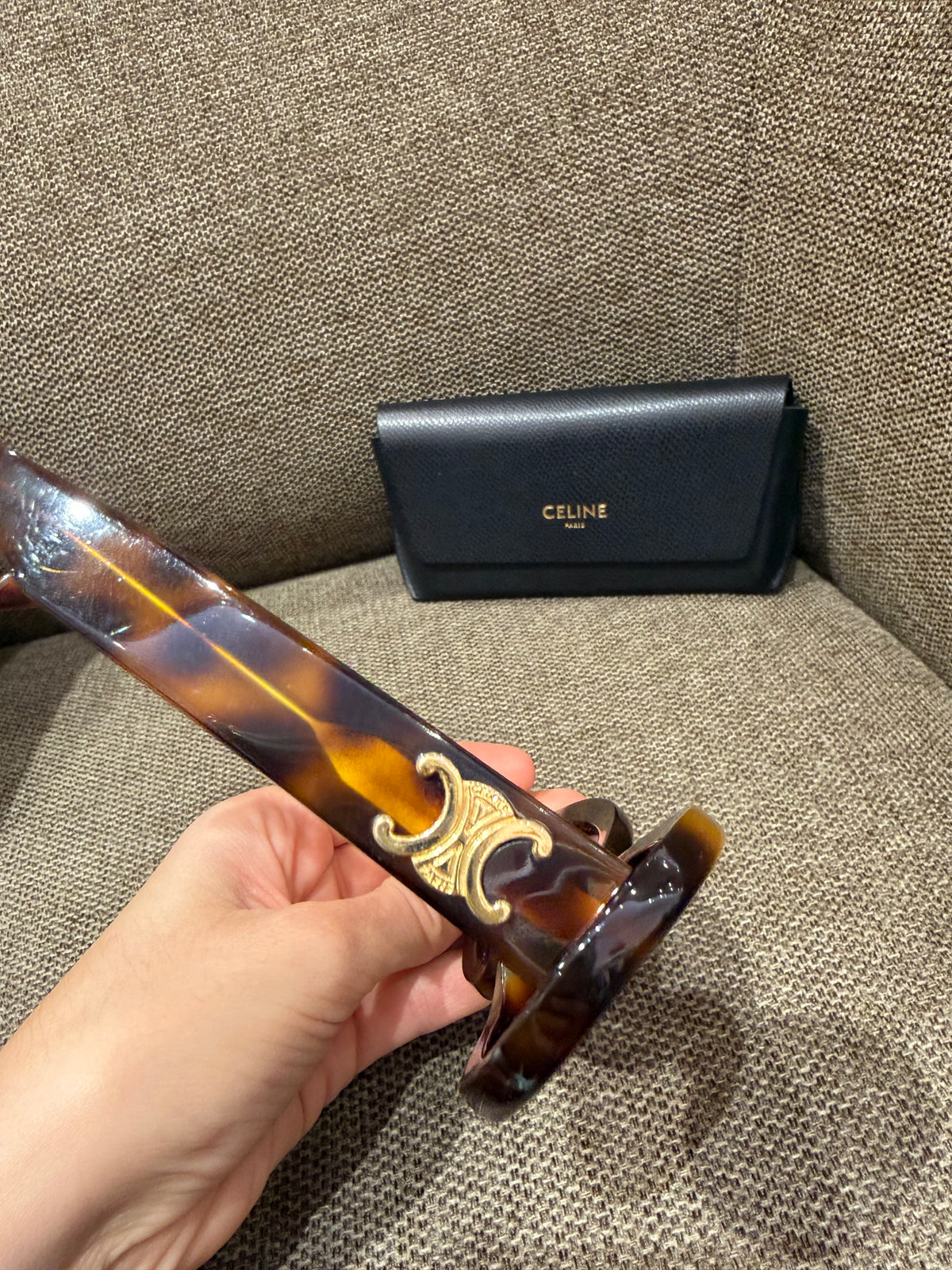 Lunettes marron Céline 19/10