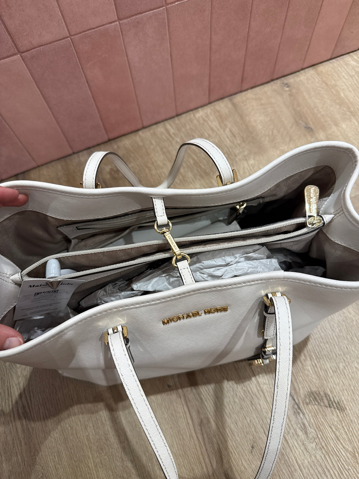 Sac blanc Michael Kors 27/05