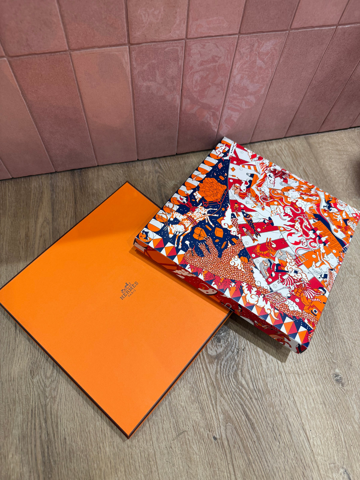 Foulard Hermès carré soie 90 Foulard Cliquetis