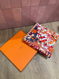 Foulard Hermès carré soie 90 Foulard Cliquetis