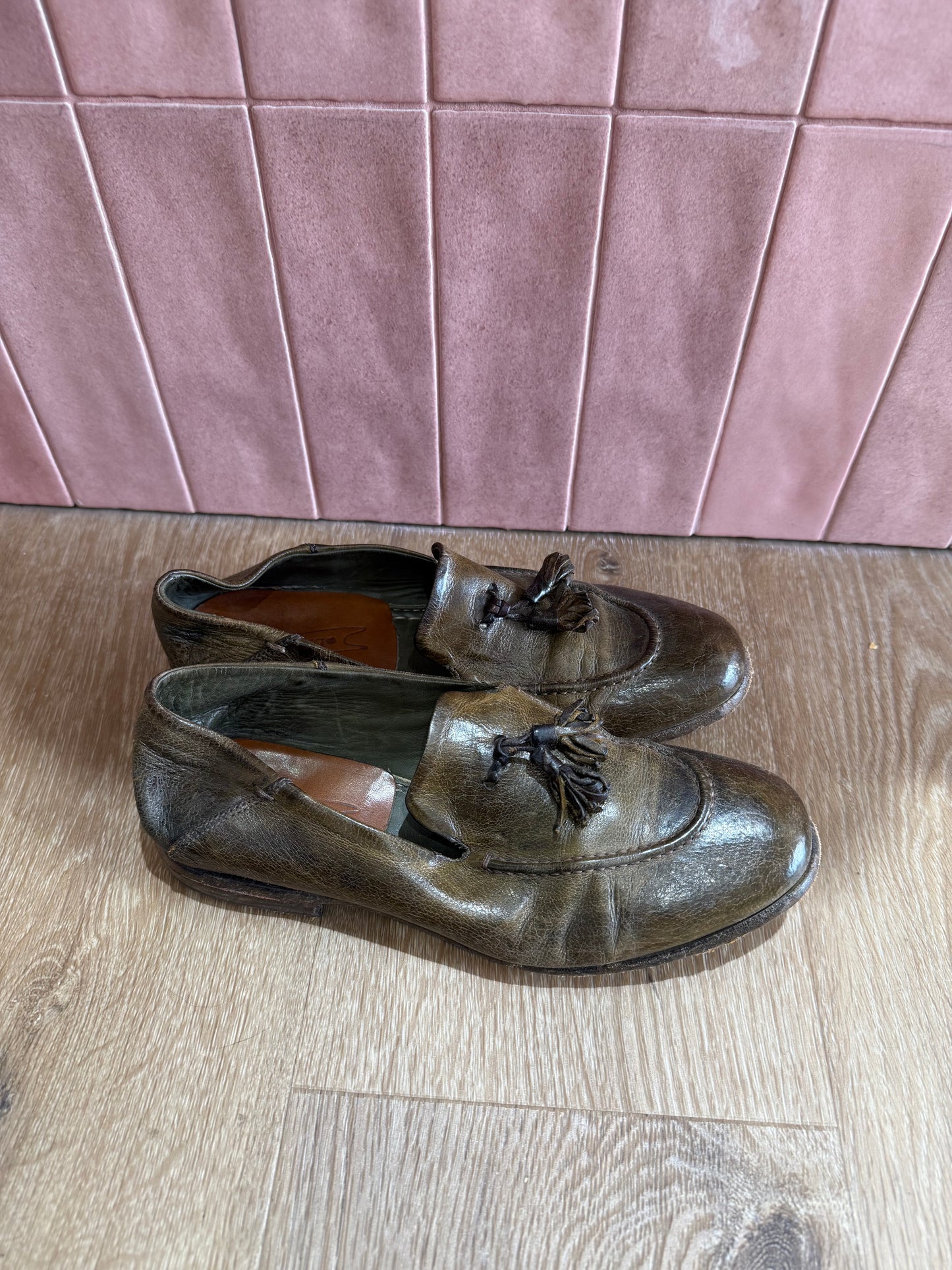 Mocassins Kaki Lemargo 37.5