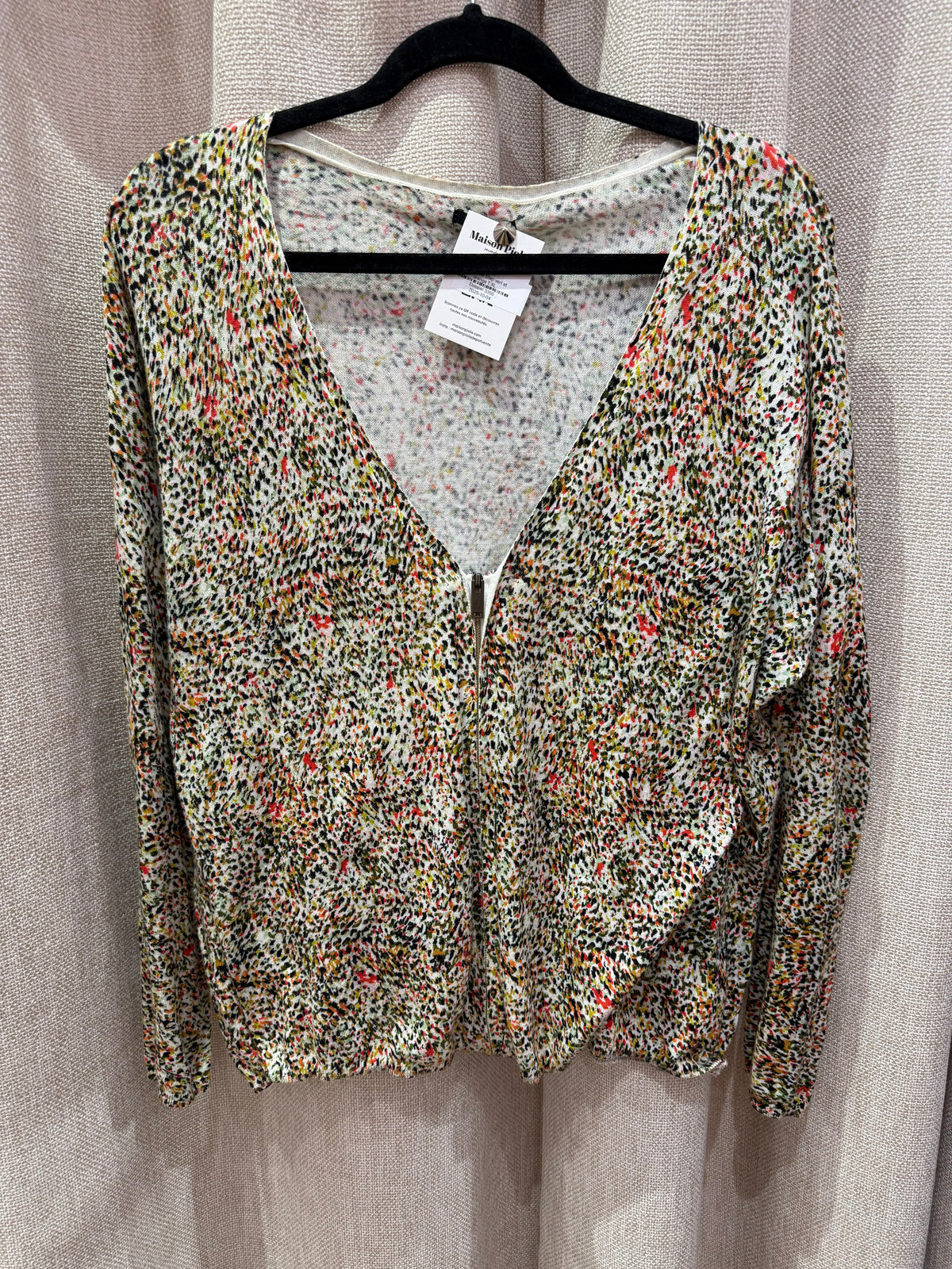 Gilet One Step vert et orange T.XL