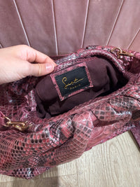 Sac rose en cuir Sista 24/06
