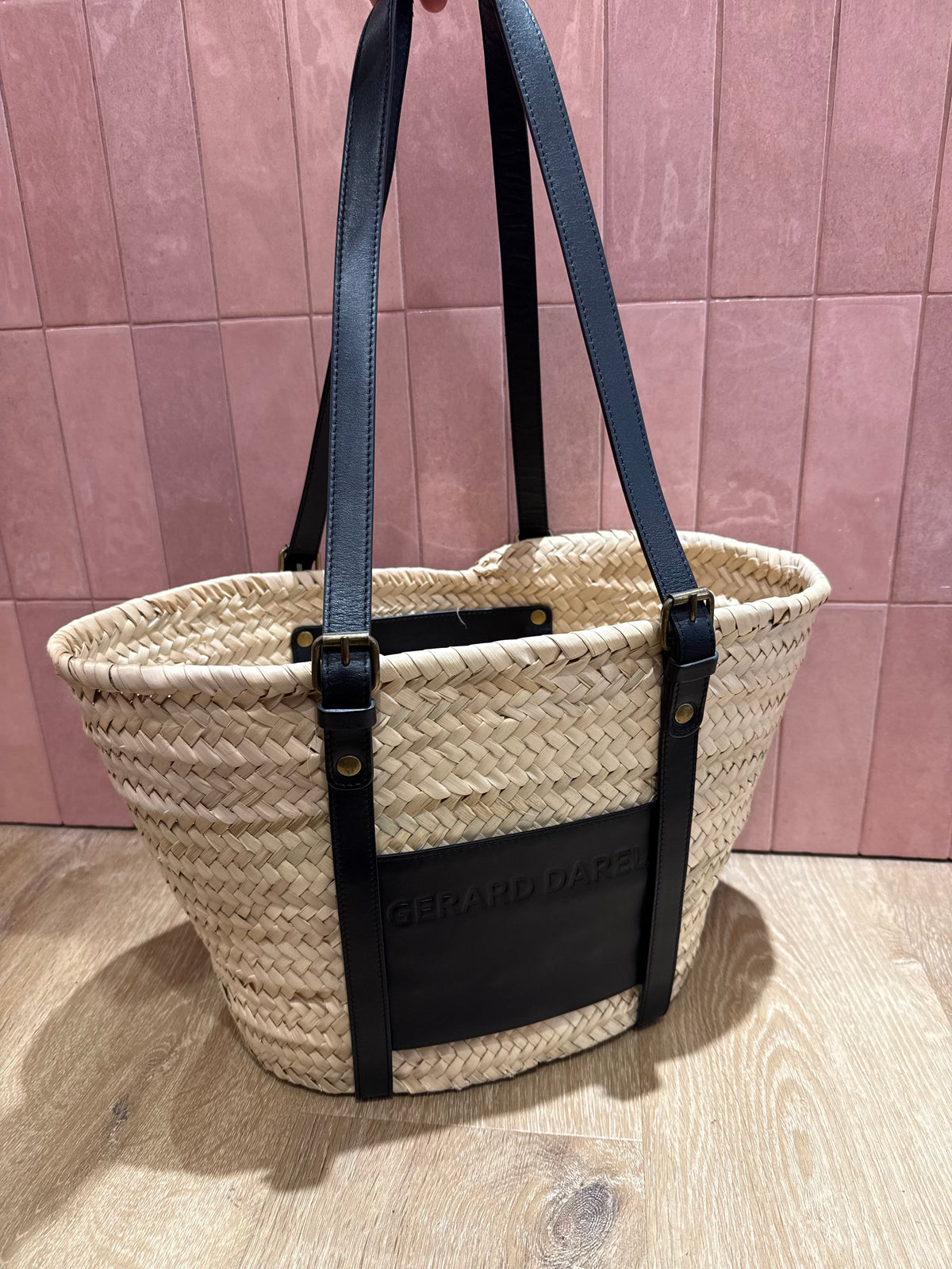 Gérard Darel Sac panier Naturel