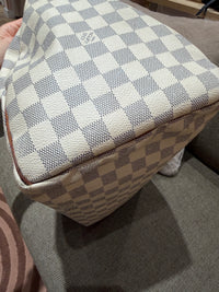 Sac speedy Louis Vuitton 35  18/08 damier azur