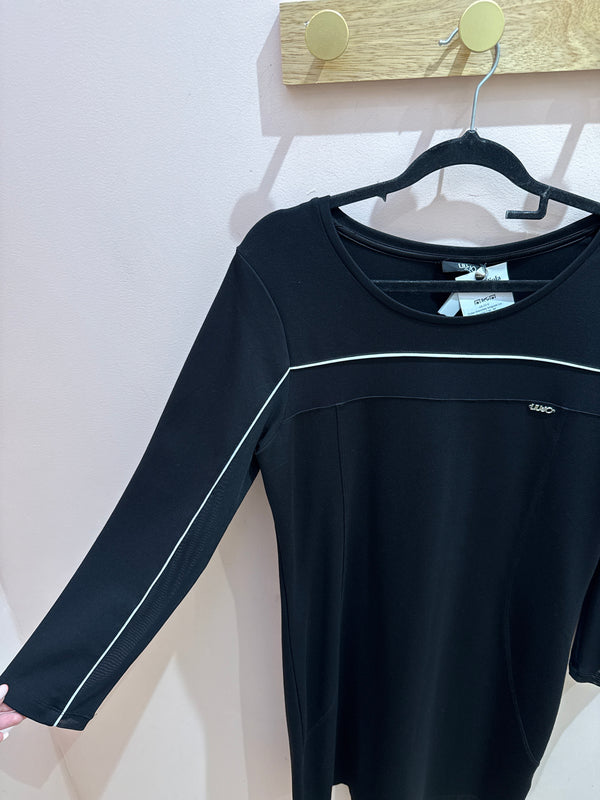 Robe manches longues Liu Jo noire T.M