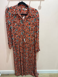 Robe HOD rouge et noir T.M