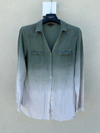 Chemise zamba verte t.42